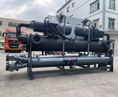 JLSW-200D Compressor de parafuso refrescado a água personalizado Chiller controle PLC 100kW