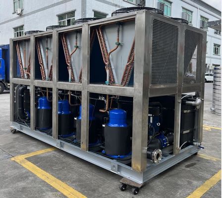 JLSF-100A Chiller com arrefecimento por ar industrial estável e confiável 380V 415V 50Hz