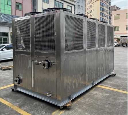 JLSF-100A Chiller com arrefecimento por ar industrial estável e confiável 380V 415V 50Hz
