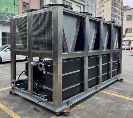 JLSF-100A Chiller com arrefecimento por ar industrial estável e confiável 380V 415V 50Hz