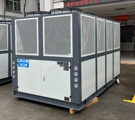 JLSF-80A Chiller de parafuso industrial refrigerado a ar com controlador de microprocessador PLC