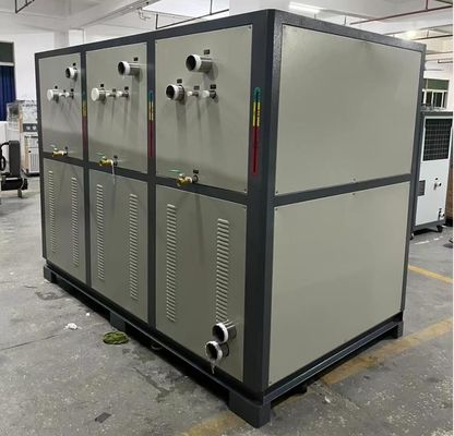 JLSS-60HP Grande Chiller Industrial Refrigerado a Água Com 3 Sistemas de Controle PLC