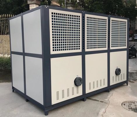 70TR Refrigerador de água de arrefecimento por ar industrial Tipo de parafuso Circulatório