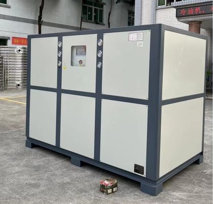 JLSS-66HP Chiller industrial refrigerado a água personalizado com controlador de microprocessador PLC