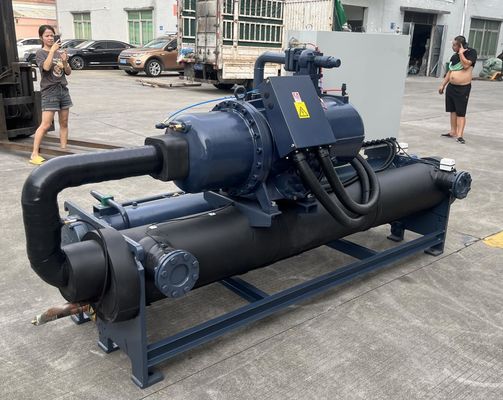JLSW-105D Chiller de parafuso refrigerado a água industrial para forno a vácuo de pressão a quente