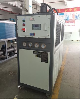 JLSF-10AD PLC Chiller à prova de explosão de água para processamento de óleo processamento de gás