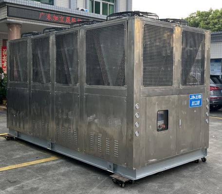 Máquina de refrigeração de água de aço inoxidável JLSB-100HP com refrigerante R22 R134A R407C
