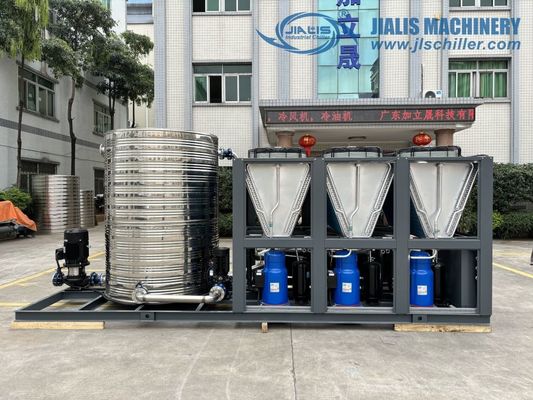 Refrigerador JLSF-75HP Refrigerador integrado a rolagem arrefecido a ar