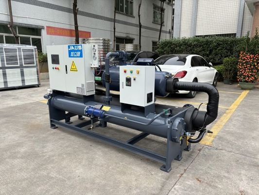 Chiller refrigerado a água com fluxo de arrefecimento de 59,5 m3/h 5-35.C Intervalo de temperatura 380-415V Fornecimento de energia