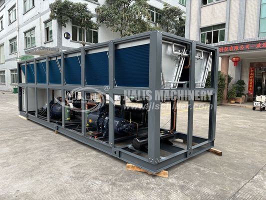 JLSF-200D Refrigerador a parafuso arrefecido a ar CPP Produção de filme Embalagem Linha de produção de arrefecimento