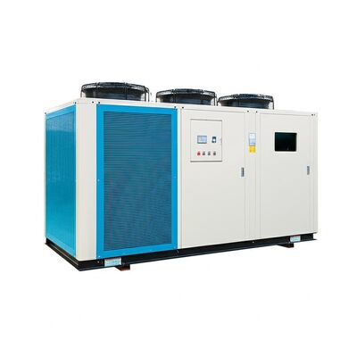 Temperatura de concepção 5-35 graus Máquina de refrigeração de água refrigerada a ar Compressor de rolagem Tipo Equipamento de refrigeração de poupança de energia