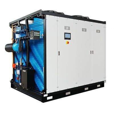 Capacidade de arrefecimento Sistema de ar condicionado de 5-1000 kW com compressor a parafuso e para sistemas comerciais de climatização
