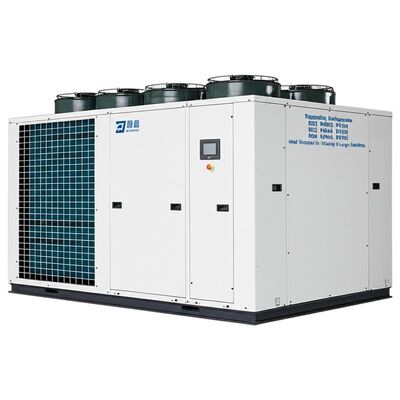 Nível de ruído ≤ 65 dB Sistema de ar condicionado Refrigerantes de suporte R22 R407C R134A R410A Solução ideal para arrefecimento em grandes instalações