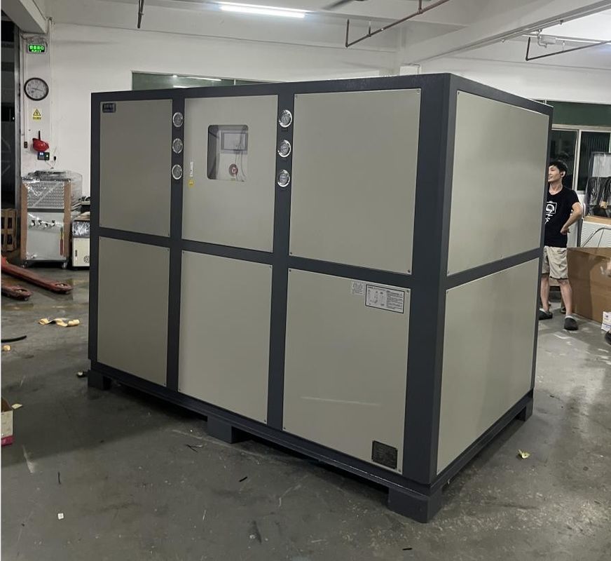 JLSS-60HP Chiller industrial refrigerado a água 480V com compressor de parafuso de rolagem Tipo
