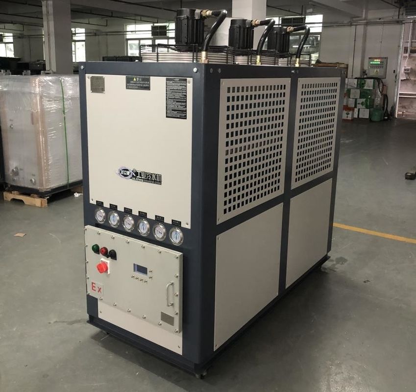 JLSF-18AD Refrigeradores à prova de explosão, Refrigerador de rolagem arrefecido a ar para gás natural de petróleo