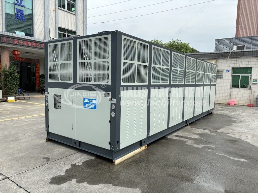 JLSF-200D Refrigerador a parafuso arrefecido a ar CPP Produção de filme Embalagem Linha de produção de arrefecimento