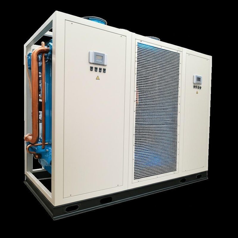 Plate Heat Exchanger Evaporator Water Chiller Machine with 5-1000KW Cooling Capacity and Scroll Compressor